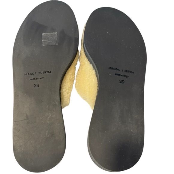 Revolve Magda Butyrm Shearling Slippers, size 39 - Picture 11 of 13